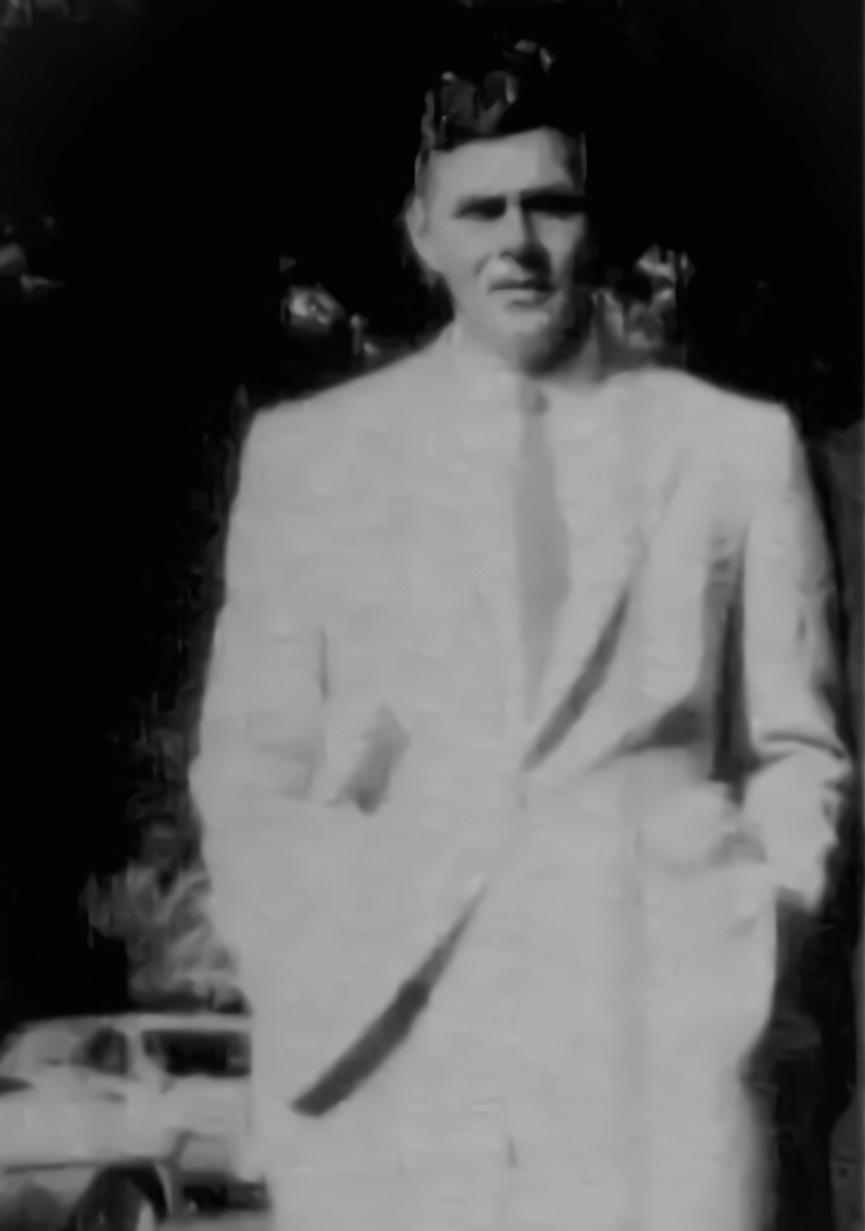Charles Leo McGarvey in 1955 during his son's graduation