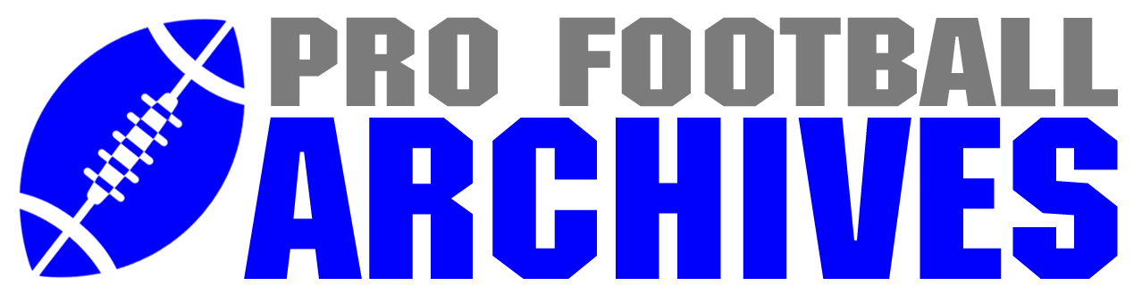 Pro Football Archives logo