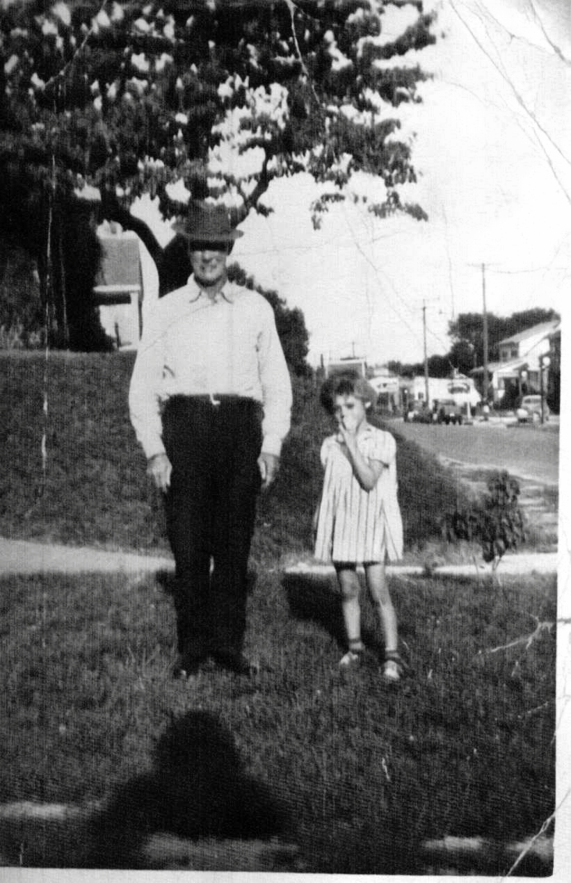 Isaac McGarvey with his granddaughter Susan Ehrenfeld