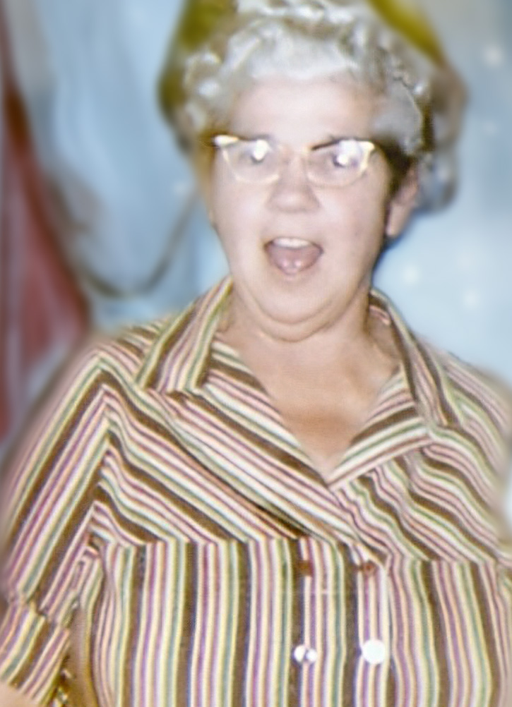 Color portrait of Margaret McGarvey Scarborough